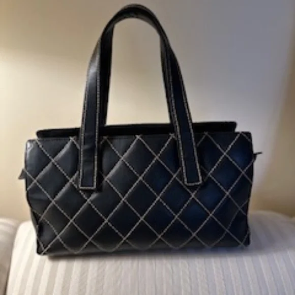 Vintage Chanel Wild Stitch Top Handle Bag - Picture 3 of 8